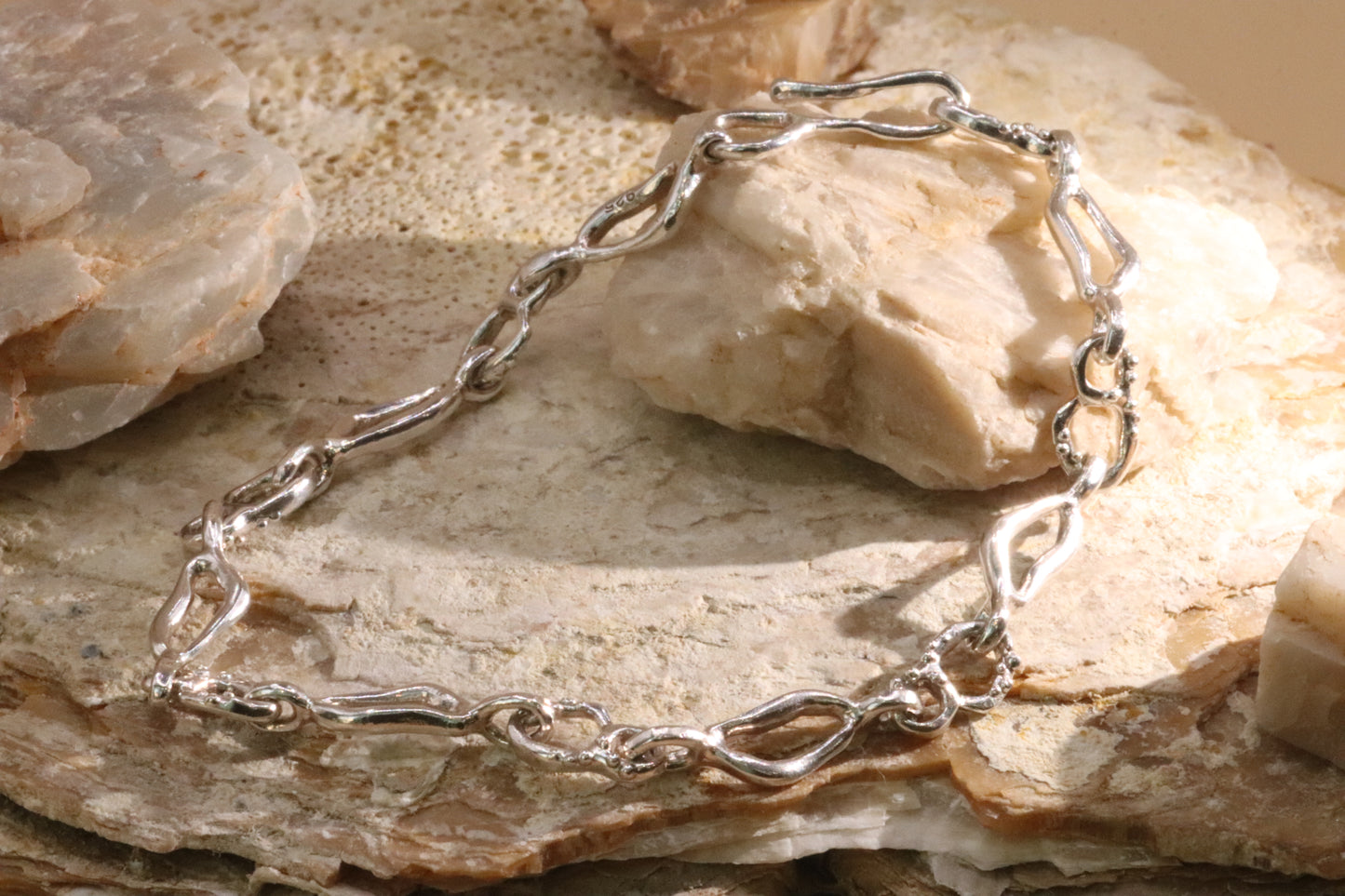White Water Bracelet Silver