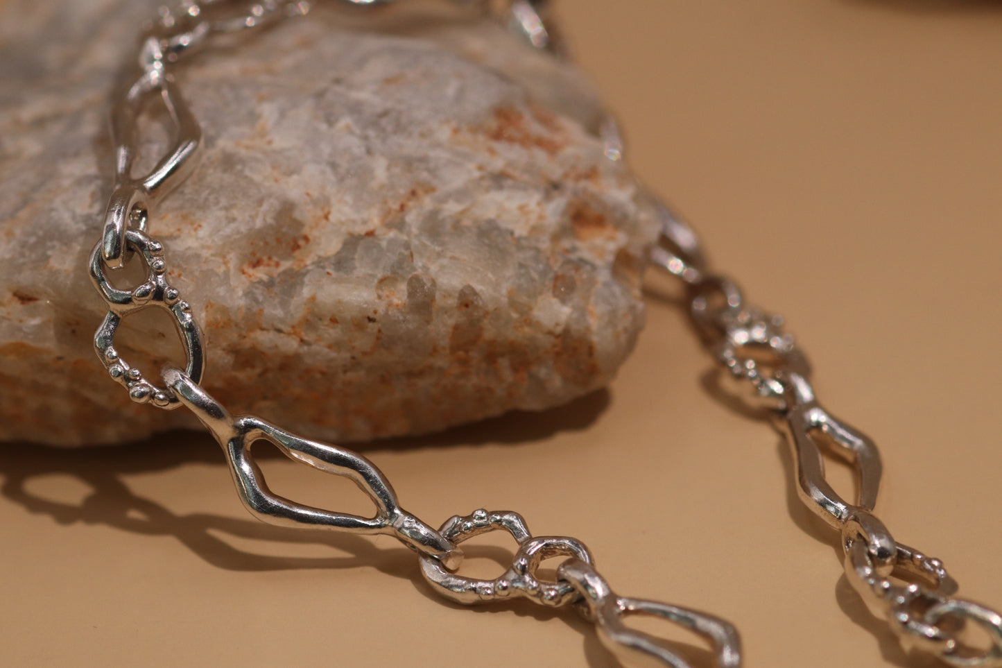 White Water Bracelet Silver