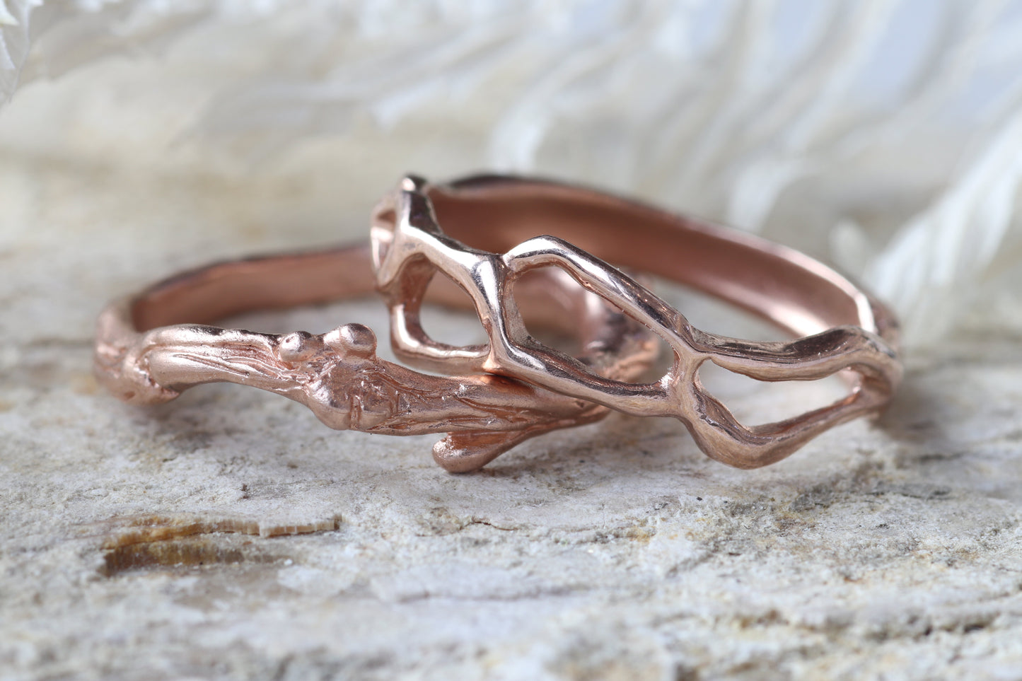 White Water Ring Silver